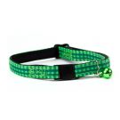 Great&Small Green Check Cat Collar