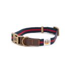 Great&Small Country Woven Dog Collar Blue/Red