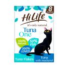 HiLife Its Only Natural Cat Pouch Multipack The Tuna One In Jelly 8 x 70g