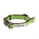 Doodley Dogs Green Ribbon Collar