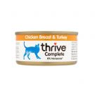 Thrive Cat 100% Chicken & Turkey 75g