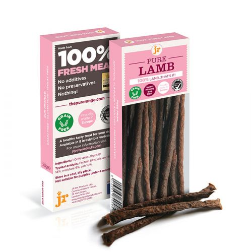 JR 100% Pure Lamb Sticks 50g