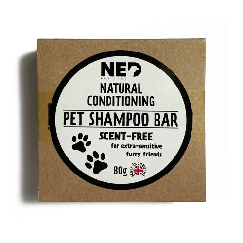 NED Scent-Free Pet Shampoo Bar