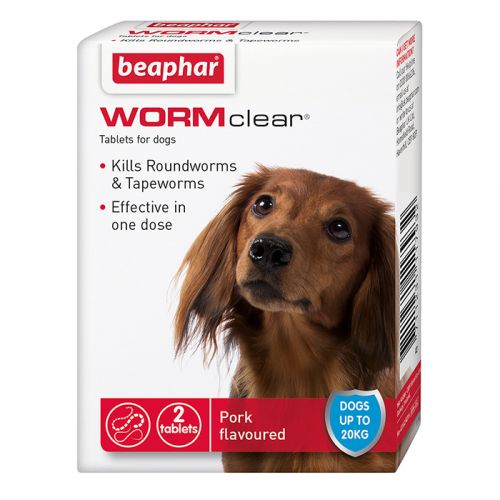 Beaphar WORMclear For Small Dogs Weighing Up To 20kg
