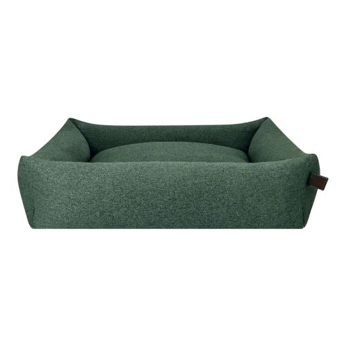 Fantail Basket Snug Original Botanical Green Dog Bed