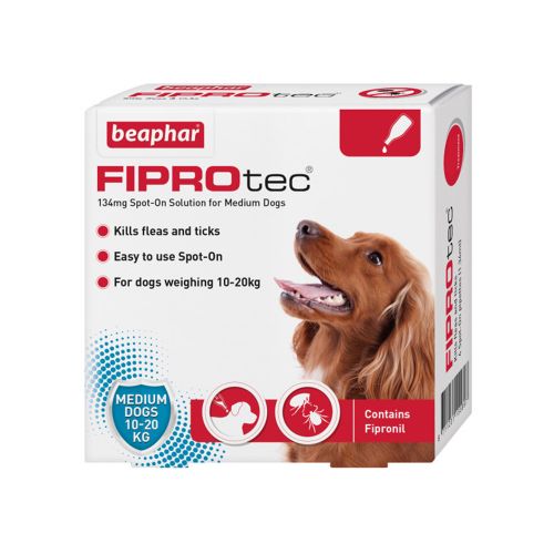Beaphar FIPROtec Spot-On Medium Dog 134mg
