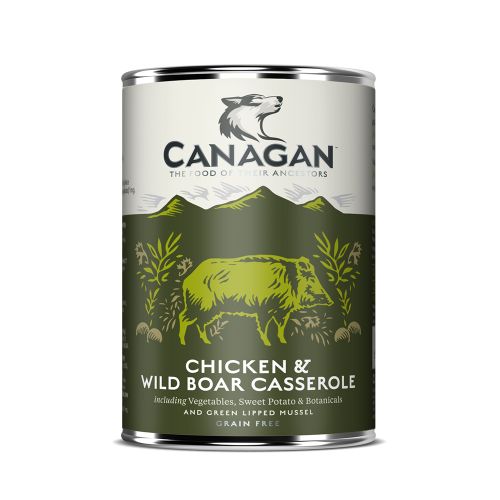 Canagan Chicken & Wild Boar Casserole For Dogs 400g