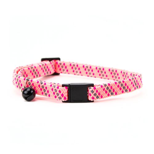 Great&Small Reflective Pink Cat Collar