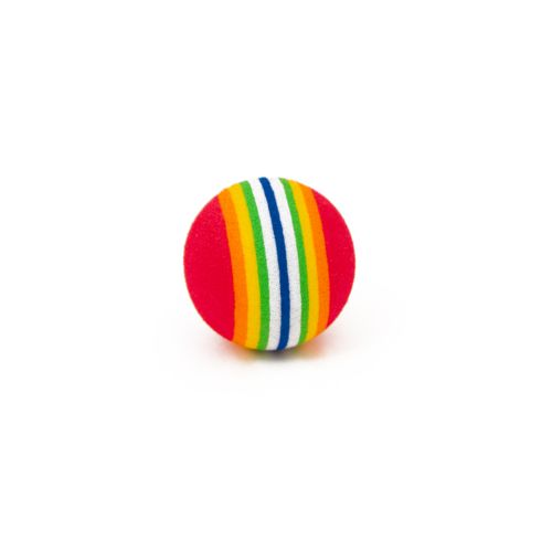 Great&Small Rainbow Ball Cat Toy