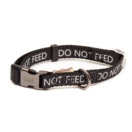 Great&Small Classic No Feed Collar Black