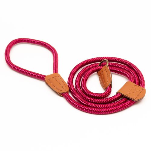Great&Small Country Rope Slip Lead Red