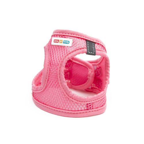 Little&Lively Pink Mesh Harness with Velcro