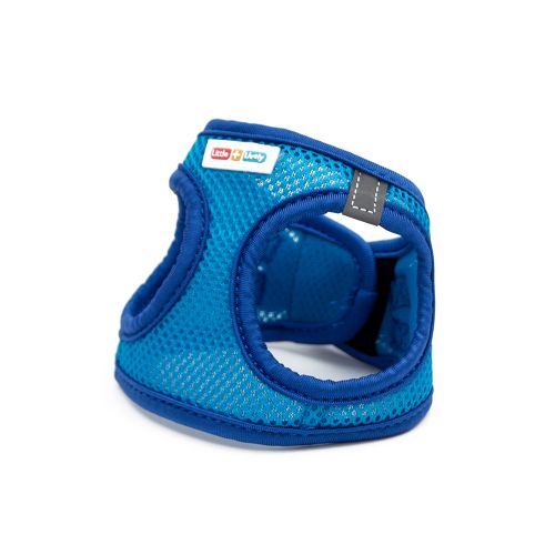 Little&Lively Blue Mesh Harness with Velcro