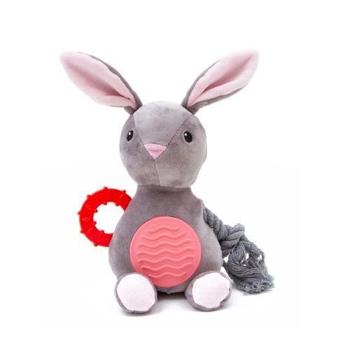 Little&Lively Plush Rabbit with Rope