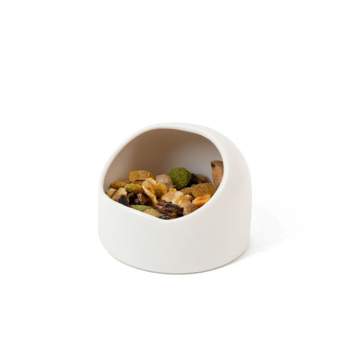 Penrose Cream Stoneware Small Animal Bowl