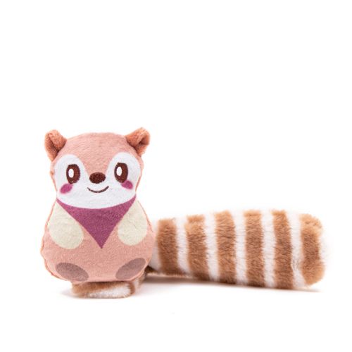 Great&Small Fiesta Crinkle Tail Fox Cat Toy