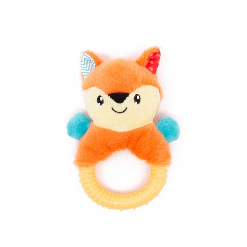 Little&Lively Soft Fox & TPR Ring Toy