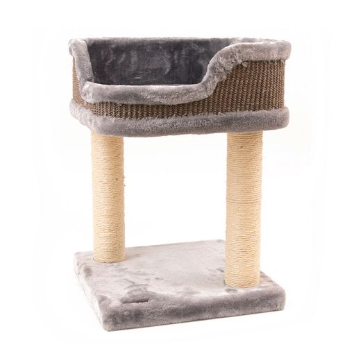 Great&Small Snuggle & Scratch Square Bed and Scratcher