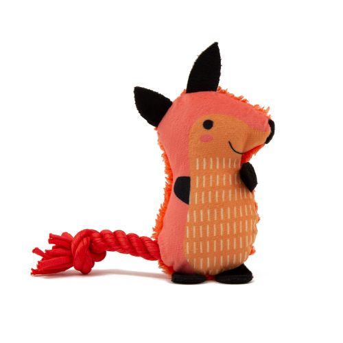 Little&Lively Fox with Rope Toy