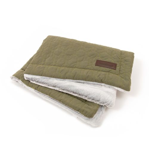 Great&Small Paws & Snores Green Eco Blanket
