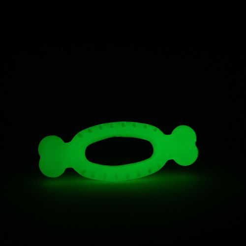 Great&Small Glow in the Dark Bone Ring Toy