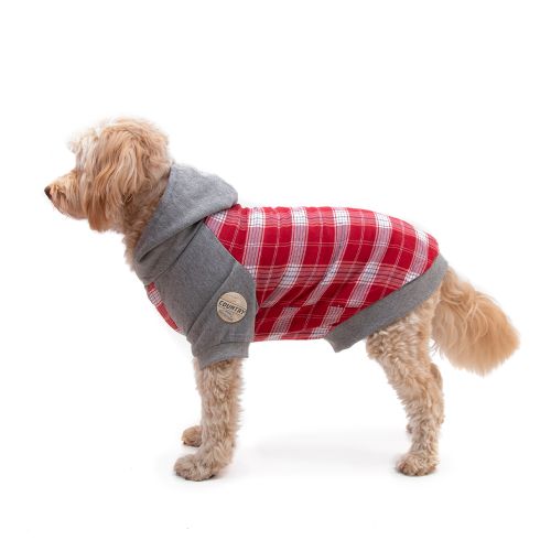 Great&Small Country Adventure Red Check Hoodie