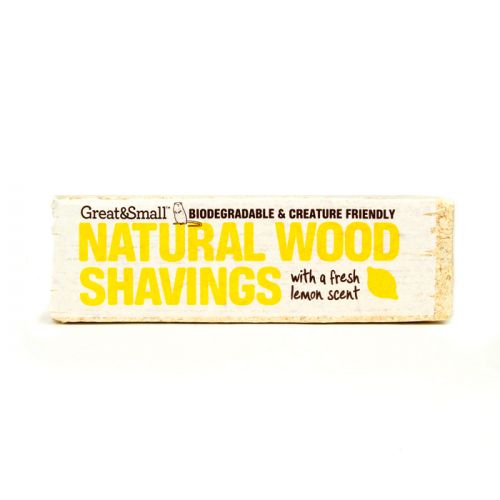 Great&Small Lemon Scented Small Wood Shavings