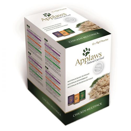 Applaws Cat Chicken Pouch Multipack 70g 12 pack