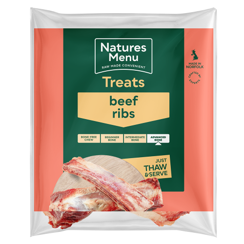 Natures Menu Beef Ribs Raw Chews 1kg