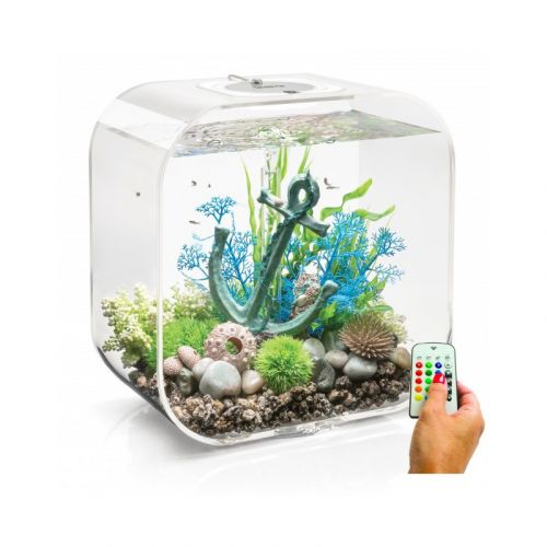BiOrb LIFE 30L White Aquarium With Multi Colour Remote Controlled Lighting