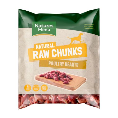 Natures Menu Heart Raw Chews 1kg