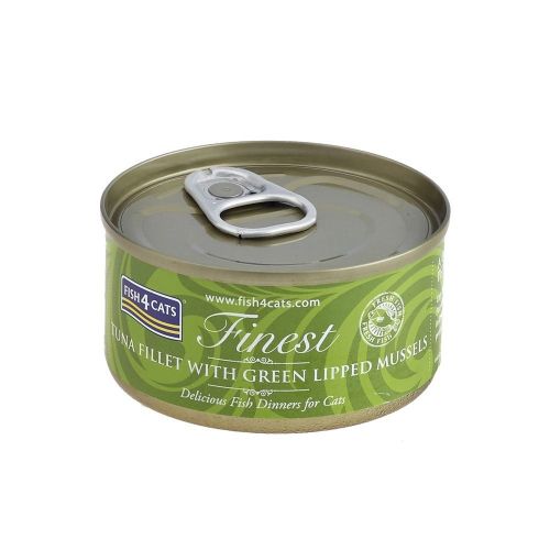 Fish4Cats Tuna Fillet & Green Lipped Mussel 70g