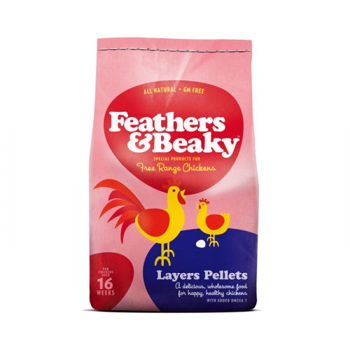 Feathers & Beaky Free Range Layers Pellets (Delivery Surcharges May Apply)