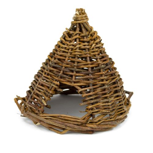 Great&Small Natural Willow Basket House