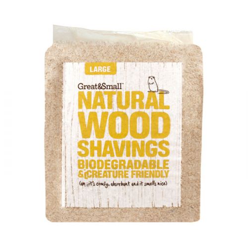 Great&Small Wood Shavings (Delivery Surcharges Apply)