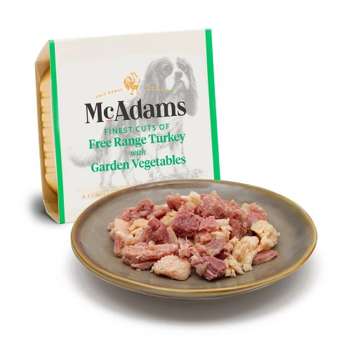 McAdams Free Range Turkey & Garden Vegetables Dog 150g
