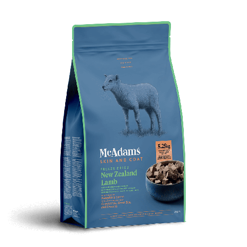 McAdams Freeze Dried New Zealand Lamb for Dogs