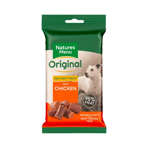Natures Menu Real Meaty Dog Treats with Chicken 60g