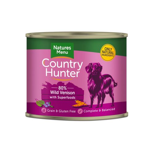 Country Hunter Wild Venison Tin 600g
