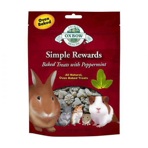 Oxbow Simple Rewards Baked Treats With Peppermint 60g