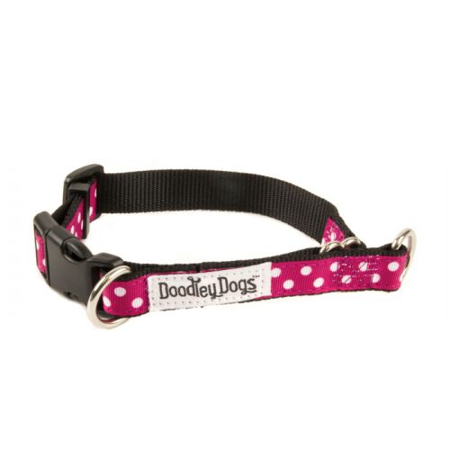 Doodley Dogs Pink Ribbon Collar
