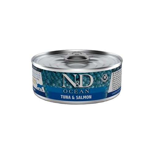 Natural & Delicious Adult Cat Ocean Tuna & Salmon 70G