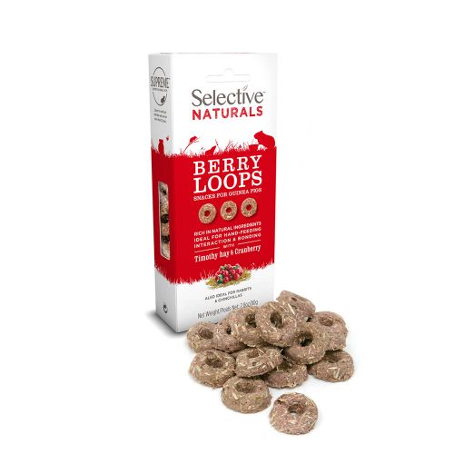 Selective Naturals Cranberry & Timothy Hay Berry Loops