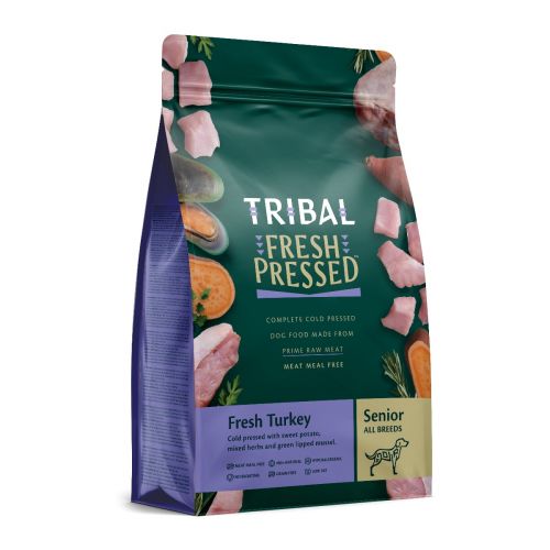 Tribal Fresh Pressed™ Turkey Senior/Light Complete Dog Food