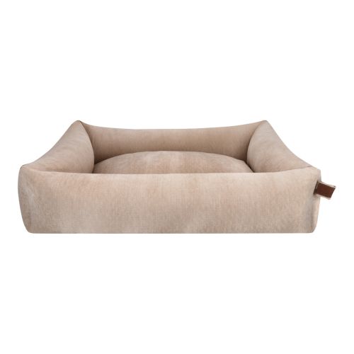 Fantail Basket Snug Mellow Oat Beige Dog Bed