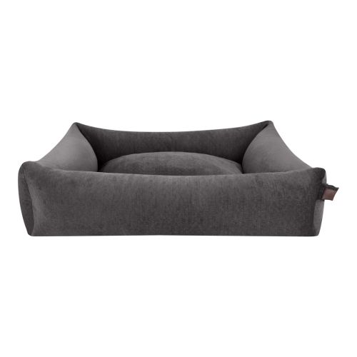 Fantail Basket Snug Mellow Smoke Grey Dog Bed