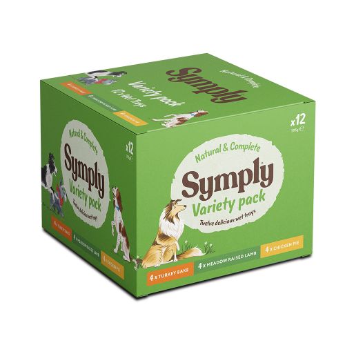 Symply Dog Adult Rice Multi Pack (12)