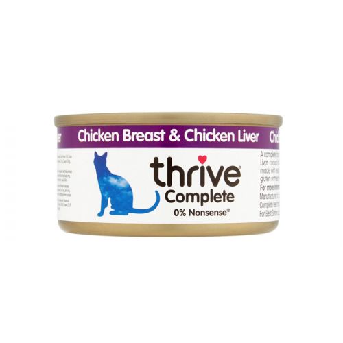 Thrive Cat 100% Chicken & Liver 75g