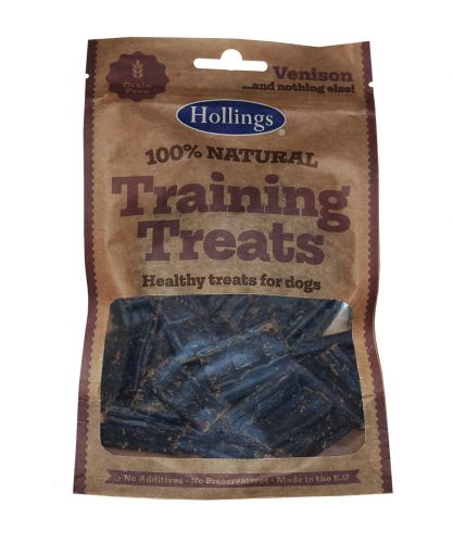 Hollings 100% Natural Venison Training Treats 75g