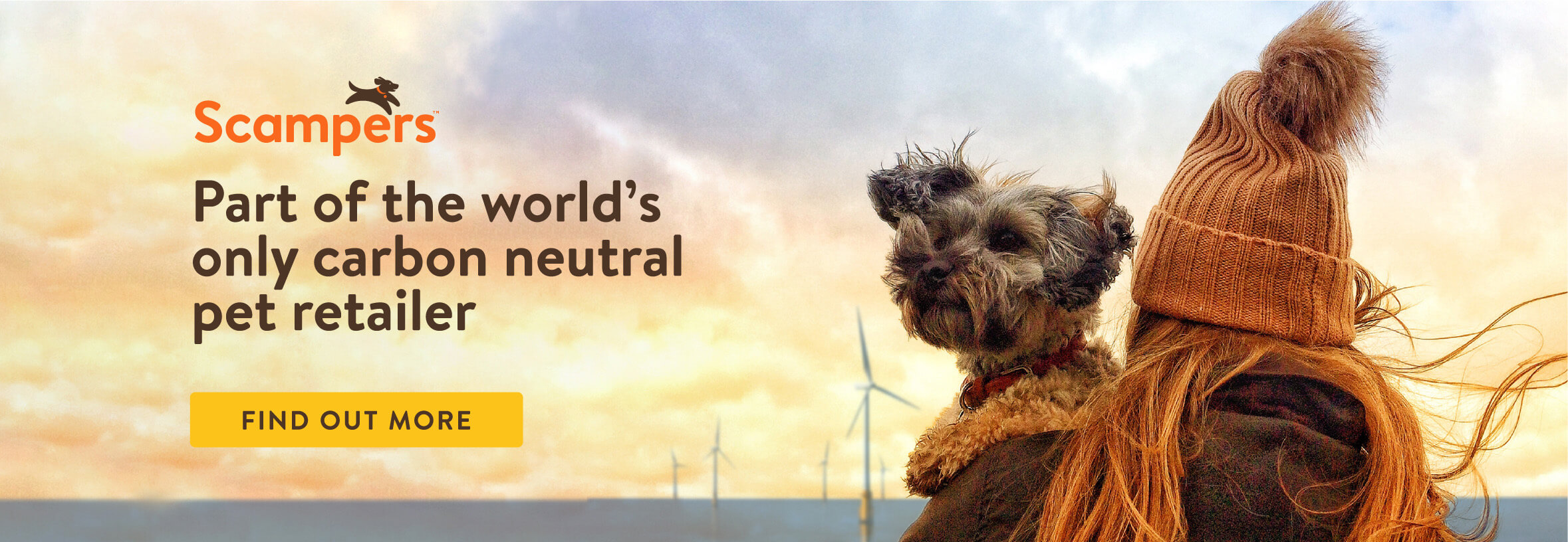 Part of the world's only carbon neutral pet retailer